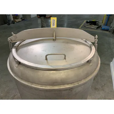 Used Inject Star Stainless Steel Vacuum Drum Batch Tumbler - 500L [PART]