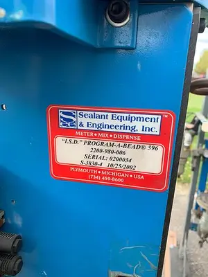 Used 2002 SEALANT EQUIPMENT & ENGINEERING 2200-980-006 Misc Electrical & Power Parts Michigan US | Aucto #1332144