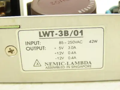 Nemic-Lambda LWT-3B/01 PCB Power Supply Printed Circuit Board 250V In 12V Out