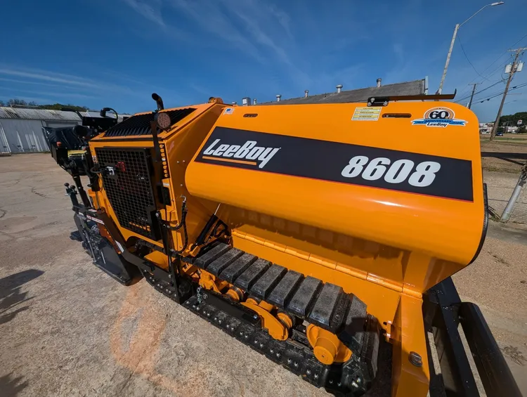 New | in-Stock 2025 LEEBOY 8608 Asphalt Pavers Mississippi US | Mid South Machinery #9817