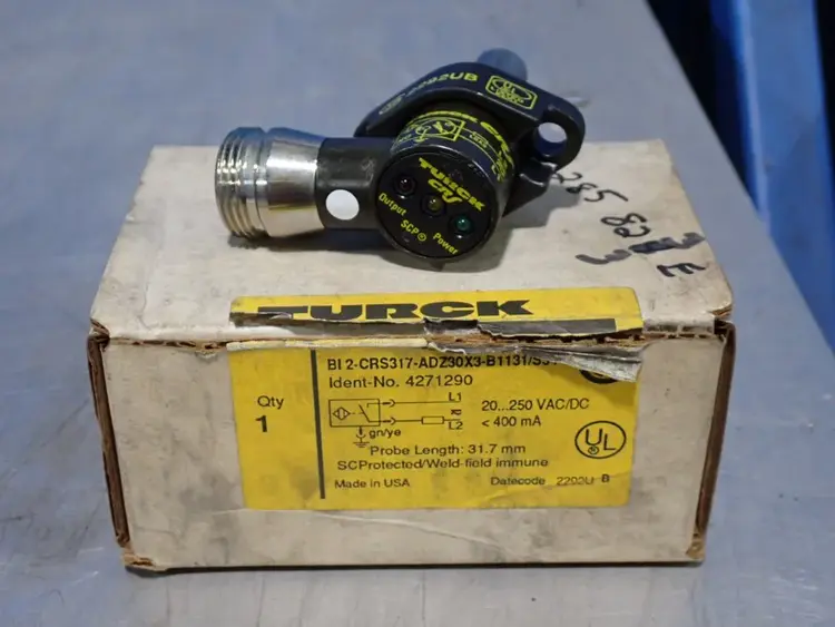 Used TURCK BI2CRS317ADZ30X3B1131/S34 Proximity Sensors Ohio US | HGR 24 #907399