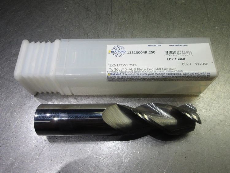New | in-Stock M.A. FORD _UNKNOWN_ Carbide Endmills Michigan US | Superior Machine & Tool Inc #213388