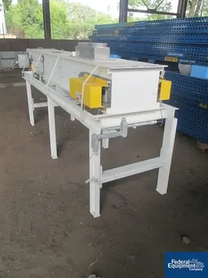 USED National Bulk Equipment 12" x 10' NBE Belt Conveyor