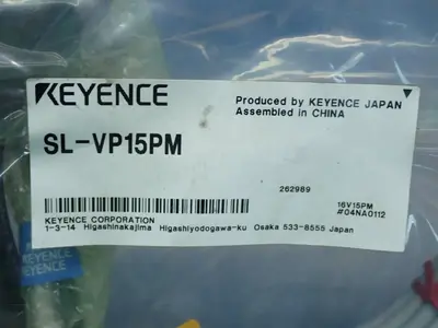 New | in-Stock KEYENCE SLVP15PM Cable & Wire Ohio US | HGR 24 #1084958