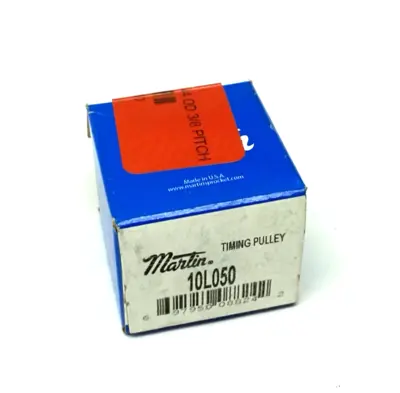 New | in-Stock Martin Timing Pulley, Reboreable 10-tooth 0.375" Pitch Misc Electrical & Power Parts Michigan US | Maverick Industrial Sales #1401637