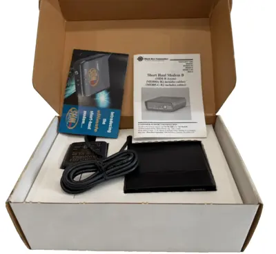 NEW BLACK BOX CORP. ME800A-R2 MODEM W/ADAPTER ME800AR2