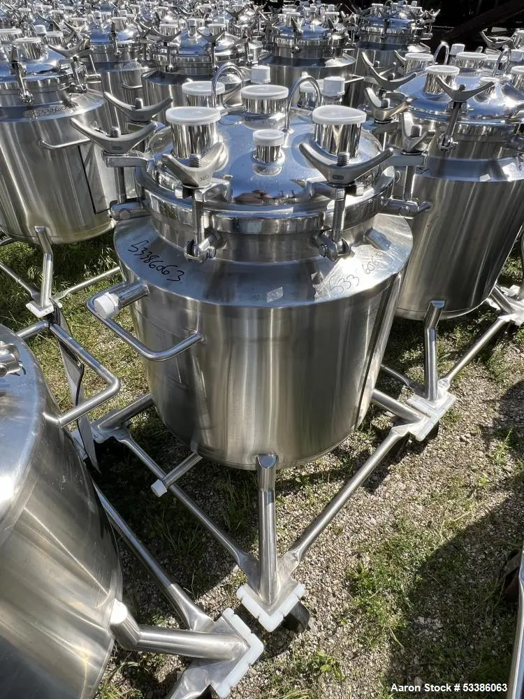 Industrial Stainless Steel Jacketed Freeze/Thaw Tank - Used