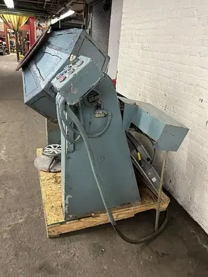3439-210 Patterson Type Electric Tilt, Chain Driven Industrial Pebble / Ball Mill