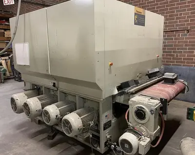 MISC. SPARE PARTS REMOVED FROM TIMESAVERS 252-4IC, 52", 4-HEAD WIDE-BELT SANDER