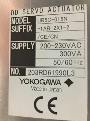 USED YOKOGAWA UB5C-015N-1AB-2X1-2/CE/CN