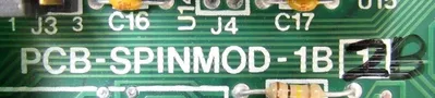 USED ITD AUTOMATION PCB-SPINMOD-1B2B CONTROL MODULE PCBSPINMOD1B2B 572243A