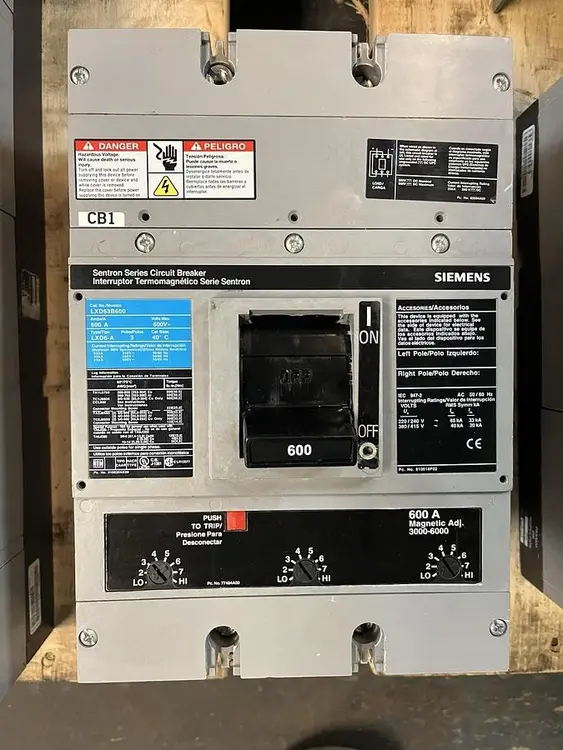 Used SIEMENS LXD63B600 Miscellaneous Equipment (Electrical & Power) Ohio US | Surplus Asset Holdings #1208839