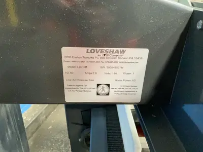 Used LOVESHAW LD7D/M Miscellaneous Packaging Equipment Ohio US | HGR 24 #1290168
