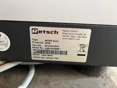 USED 2008 RETSCH AS 200 BASIC