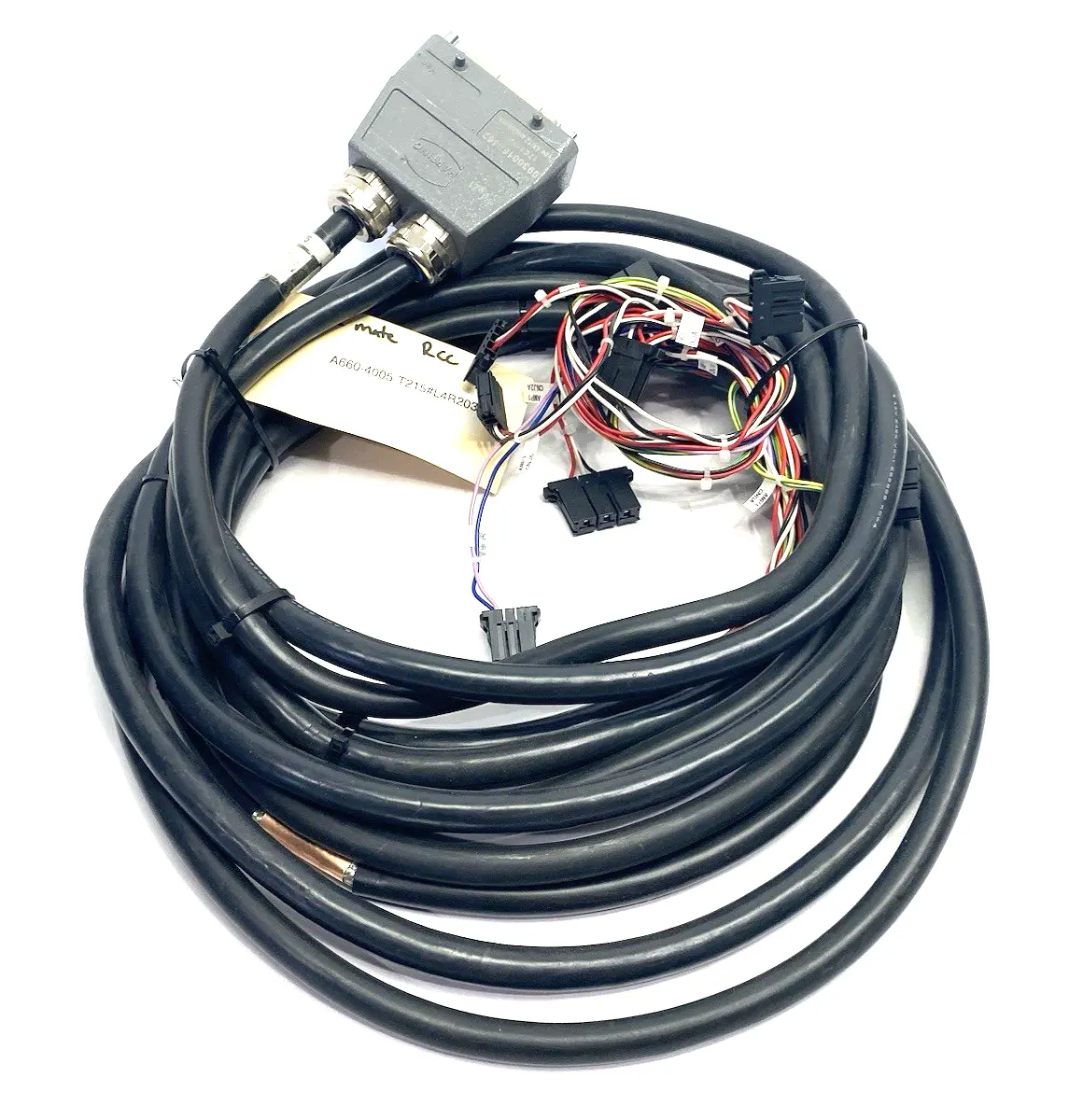 USED FANUC LR MATE ROBOT CABLE HARNESS ASSEMBLY NO GROUNDING CABLE
