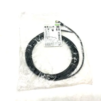 NEW MURRELEKTRONIK SINGLE ENDED M12 FEMALE 0° A-COD. CORDSET 5M