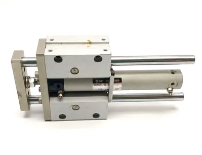 MGCMB20-100-H7CL | SMC  Guided Cylinder Slide Bearing 20mm Bore 100mm Stroke - Used