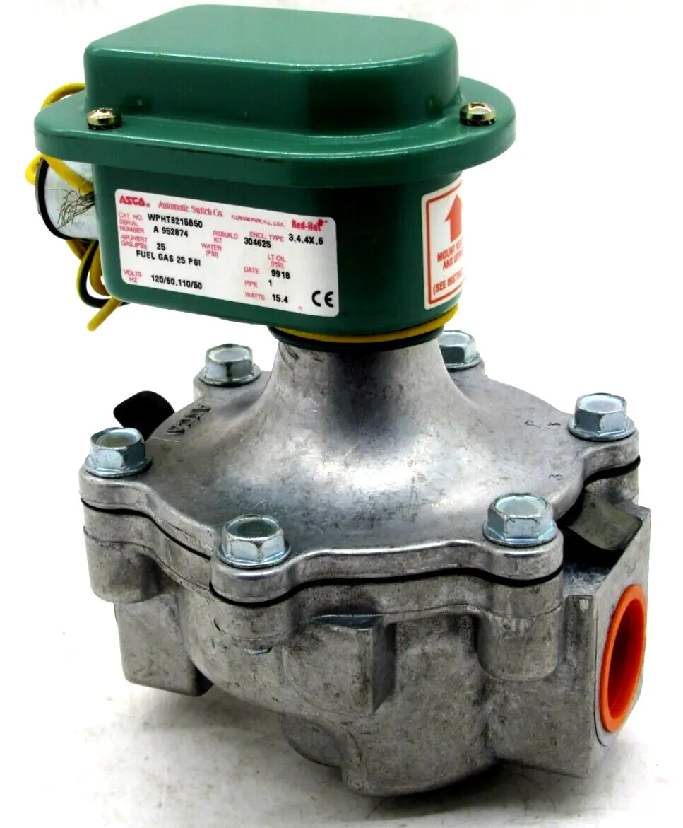 NEW ASCO WPHT8215B50 SOLENOID VALVE 120/60, 110/50