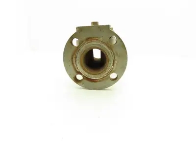Tufline 9T3290 2" Flanged CF8M Stainless Steel Plug Valve PTFE Seat