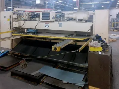 Used 1994 CINCINNATI INC 2500 1/4" X 10' Sheet Metal Shears | Machine Factory Outlet #1267143