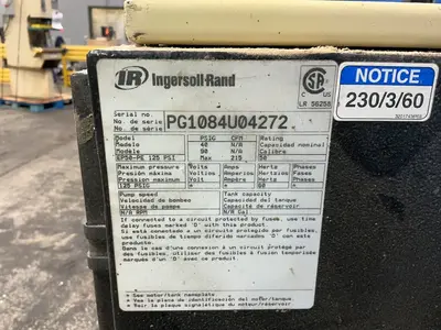 Used INGERSOLL RAND EP50PE 125 PSI Miscellaneous MRO Ohio US | HGR 24 #1548292