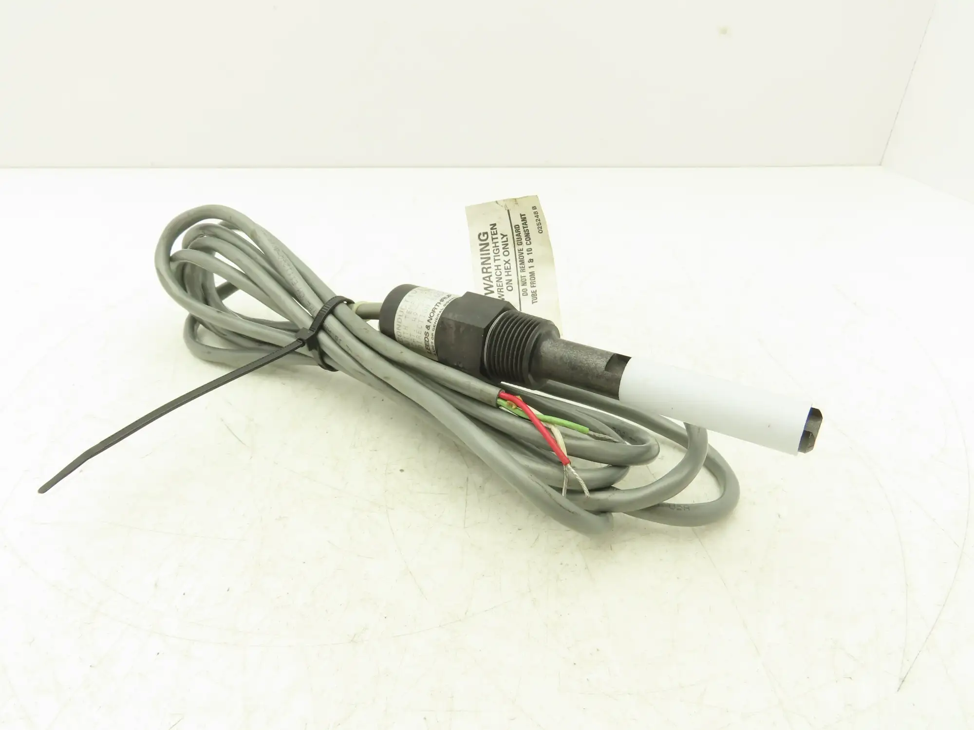 Leeds Northrup 4973-1-333-10 Conductivity Sensor Cell W/Temp Compensator 1.013