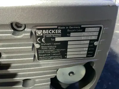 Used 2007 BECKER VT 4.16 Pumps Ohio US | HGR 24 #1404770