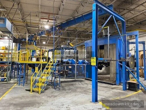 Used 2006 FERRY INDUSTRIES RS4-3000HD Rotational Molding Machines Illinois US | Meadoworks #1492093