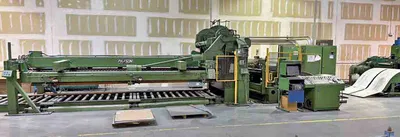 60" x 0.135" x 40,000# Paxson Cut To Length Line