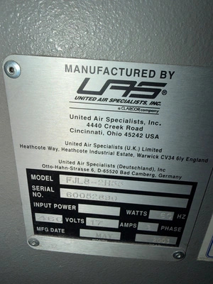 USED 2003 UNTIED AIR SPECIALISTS (UAS) FJL8-2455