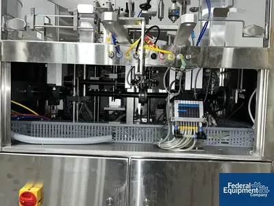 USED Capmatic Capmatic Monoblock Filler, Plugger, Capper, Model Bambino