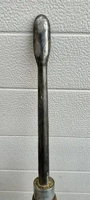 Metal Planishing Spinning Tool ~ 36" Length 3" Tip ~  (5790)