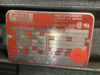 Used LINCOLN D-5G6004 Industrial Controls | Surplus Asset Holdings #1221549