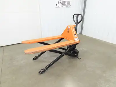 Interthor MSL2745 Manual Pallet Lifter 2200lb Jack 45" Long 32" Lift Height