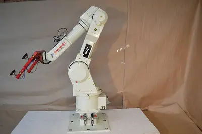 used Kawasaki robot FS 030L with "D+" (D Plus) controller