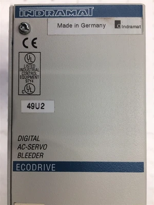 USED INDRAMAT BZM01.1-01-07 (2)-SERVO DRIVE BLEEDER MODULE