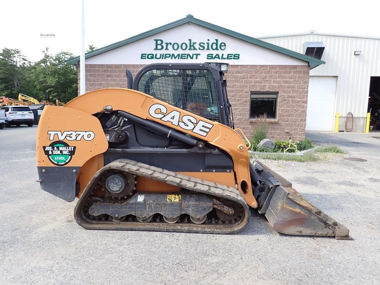 Used 2019 CASE TV370 Compact Track Loaders Massachusetts US | Brookside Equipment Sales #1422190