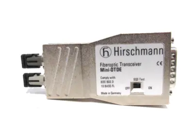 NEW HIURSCHNANN MINI-OTDE FIBEROPTIC TRANSCEIVER MINIOTDE
