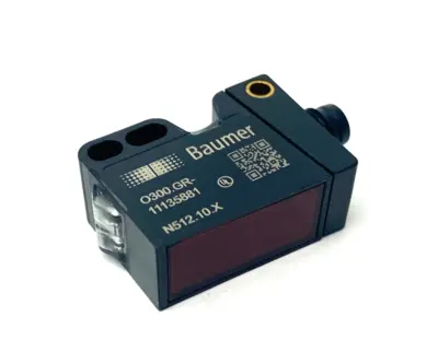 USED BAUMER LIGHT BARRIER/DIFFUSE PHOTOELECTRIC SENSOR BACKGROUND SUPPRESSION