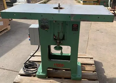 Moak Shaper w/ 3/4" Spindle Wired 240V ~ 3ph ~ High Speed Precision Oil Bearings