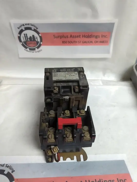 Used SQUARE D 8536-SA0 Starters | Surplus Asset Holdings #1205144