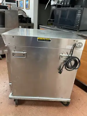 Used Cres-Cor Used Cres Cor H34B128 Half Size Insulated 8 Pan Heated Holding Cabinet Food Warmer 120V Hot Food Warming, Holding, & Transport Cabinets Illinois US | Falcon Restaurant Supply #1376270