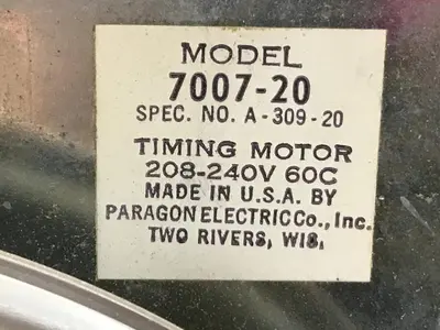 USED PARAGON 7007-20