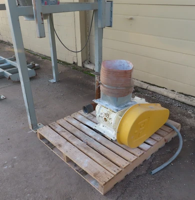 Super Sack or Bulk Bag Unloader with Rotary Valve