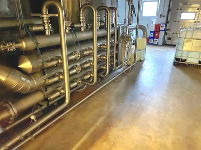 Kalt/GEA Westfalia 24 TPD complete cheese plant.