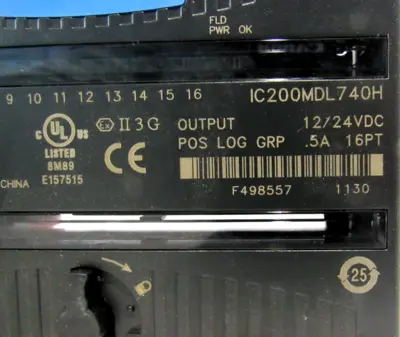 USED GE FANUC IC200MDL740H OUTPUT MODULE