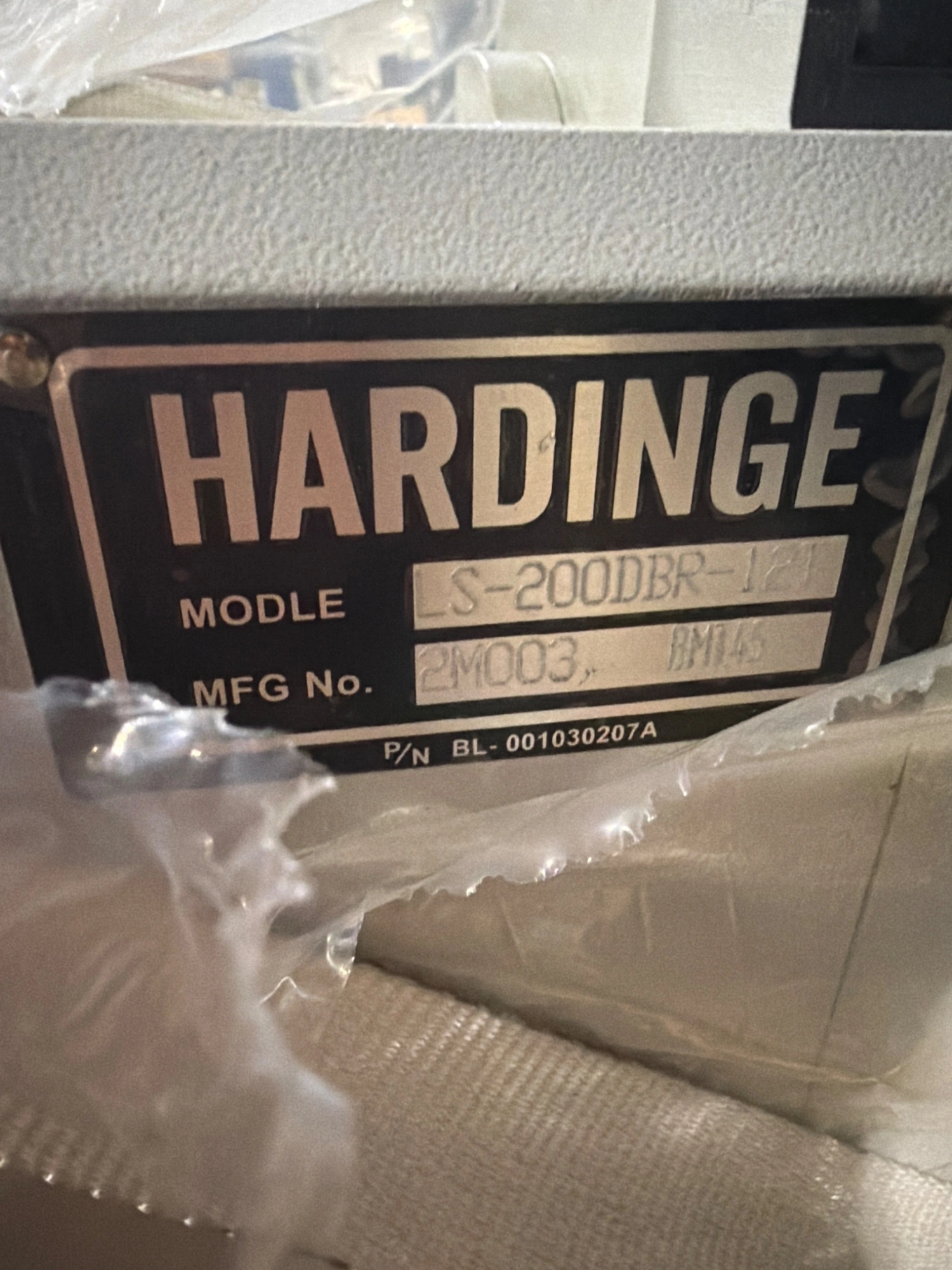 NEW Hardinge LS-200DBR-12T
