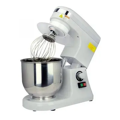 7QT Gray Countertop Planetary Mixer with Guard – 110V, 270W -SEE VIDEO