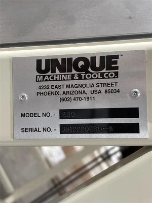 Used UNIQUE "280" Woodworking Assembly Clamps Texas US | MachineryMax #1488268