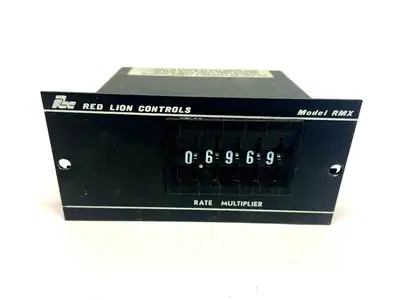 USED RED LION CONTROLS 5 DIGIT RATE MULTIPLIER